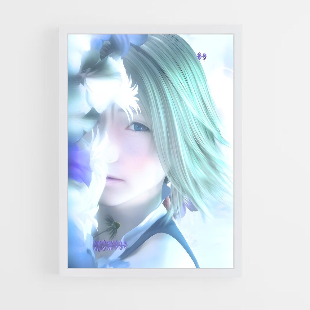 Poster Éclats Émeraude – affiche Final Fantasy (vue 3)